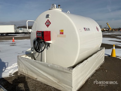2025 AM Tank AM-TANK 2300N 2376 gal Skid Mounted Steel Diesel Tank (Unused)