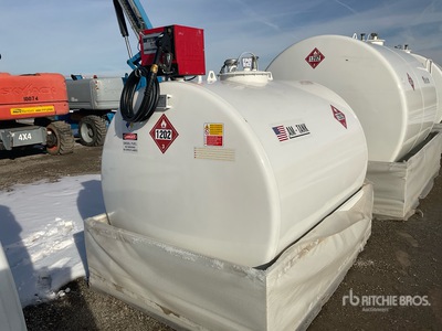 2025 AM Tank AM-TANK1000 1050 gal Skid Mounted Steel Tank (Unused)