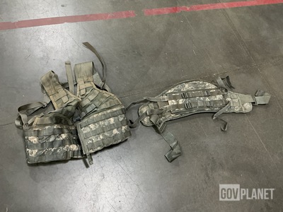 (230) Molded Waist Belts & (200) Fighting Load Carriers