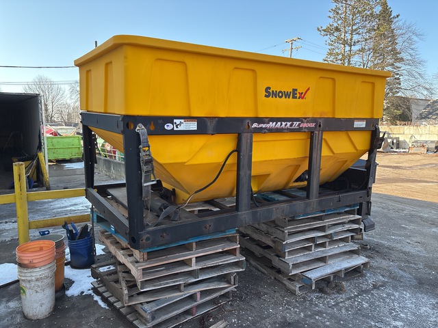 SnowEx Super Max II 9800X Electric Salt Spreader