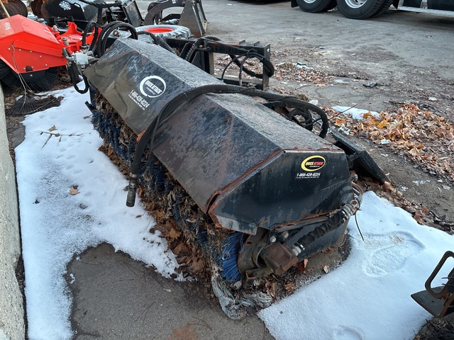 Quick Attach Broom Attachment