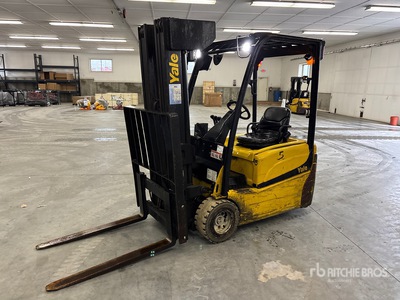 2020 Yale ERP040VTN36TQ084 2800 lb Electric Forklift