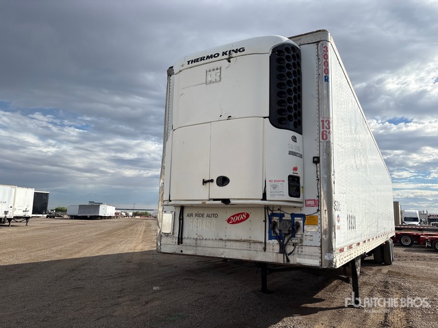 2008 Utility DDT 53 ft x 102 in T/A Refrigerated Trailer