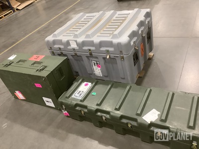 (4) Assorted Storage Cases