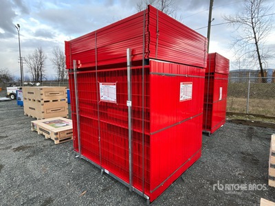 Quantity of (90) 2026 SUNTOP S1822-90 7 ft 6 in x 6 ft Clôture du site (Unused)