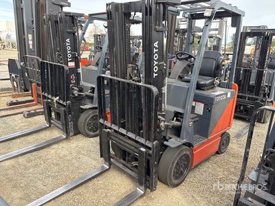 2022 Toyota 8FBCU25 4400 lb شاحنة رفع كهربائية