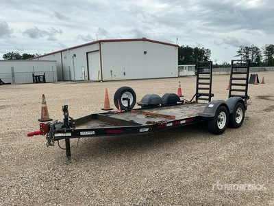 2019 Pratt 14 ft T/A Equipment Trailer