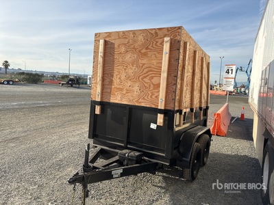 2025 Sky 8 ft T/A Remorque à Benne Utilitaire