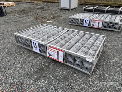 Quantity of (24) 2026 SUNTOP S2400 100 ft x 40 in Galvanized Farm Fencing (Unused)