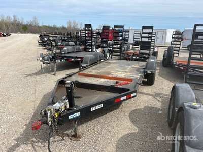2021 MMDI E614H 14 ft T/A Equipment Trailer