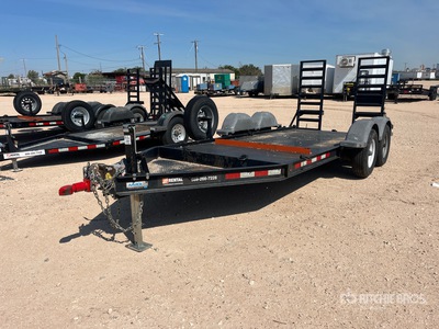 2019 MMDI 614SLTD 17 ft T/A Plant Trailer