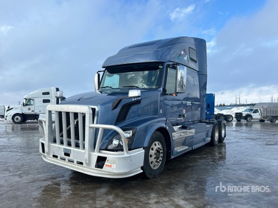 2014 Volvo VNL670 6x4 Sleeper Truck Tractor