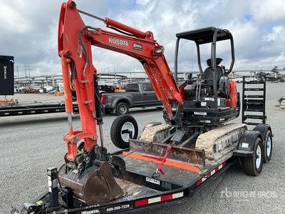 2019 Kubota KX71-3S4R1 Mini Excavadora