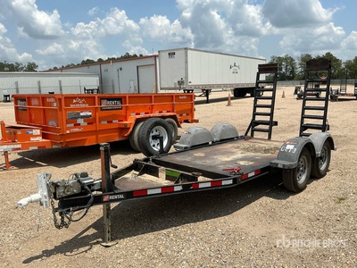 2014 MMDI 9 ft T/A Equipment Trailer