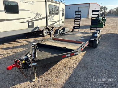 2020 MMDI 614SLTD 14 ft T/A Remolque Portamaquinaria