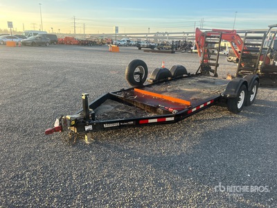 2019 MMDI 614SLTD 14 ft T/A Equipment Trailer