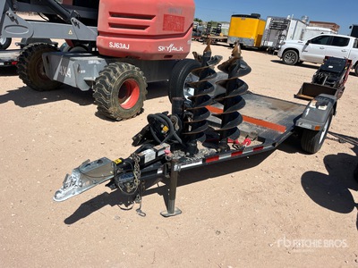 2020 MMDI 47RVX10 7 ft S/A Equipment Trailer