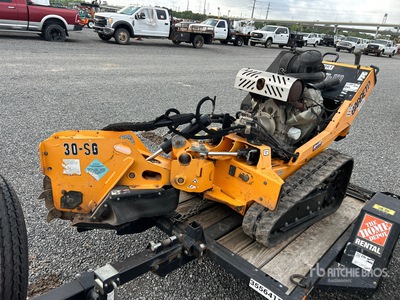 Barreto E30SGB Tracked Stump Grinder w/ Barreto Trailer