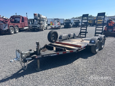 2021 MMDI 510RCMPH 10 ft T/A Remolque Portamaquinaria