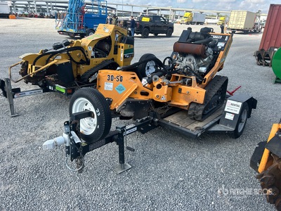 Barreto E30SGB Tracked Stump Grinder w/ Barreto Tilt Trailer