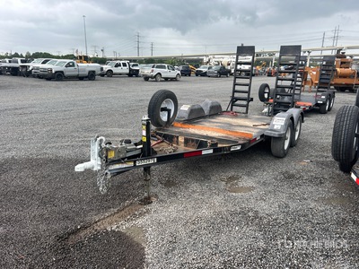 2018 Pratt CP0510 10 ft T/A Equipment Trailer