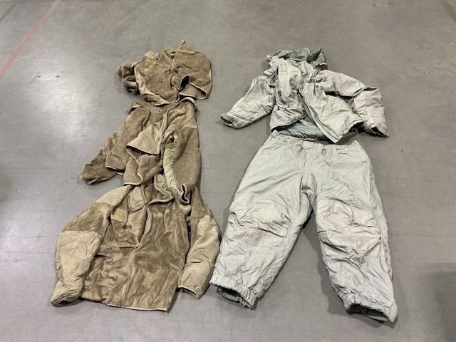 (1) Extreme Cold Weather Parka, (29) Cold Weather Jackets & Assorted Items