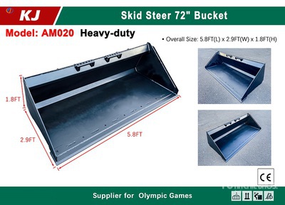 2026 KJ AM020 72 in General Purpose دلو للسكيد ستير (Unused)