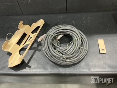 (5) Cable Assemblies, (4) Brackets, (16) Locking Plates & Assorted Items