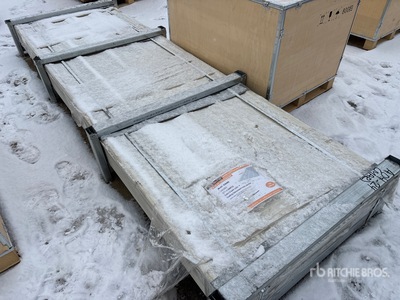 Quantity of (200) 2025 STARVOX S3048D Corrugated Steel Panels Materiale edile (Unused)