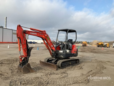 2019 Kubota KX71-3S4R1 Minikoparka