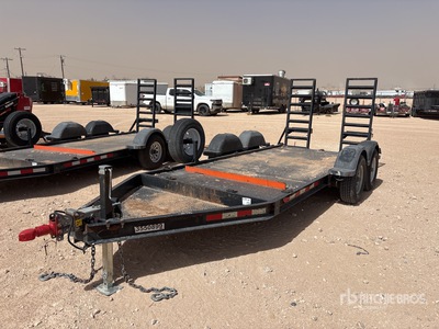 2019 MMDI 614SLTD 14 ft T/A Equipment Trailer