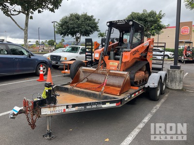 Manitou 1350RT Trailer and Skid Steer Loader
