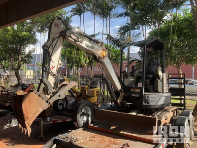 2019 Bobcat E26 Mini Excavator w/ T/A Trailer