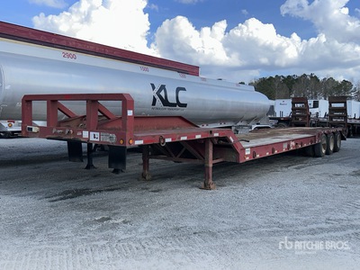 2004 Evans 48 ft Tri/A Lowboy Trailer