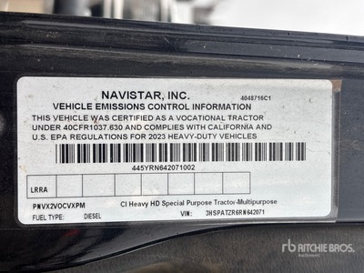 2024 International HX520 6x4 T/A Day Cab Truck Tractor