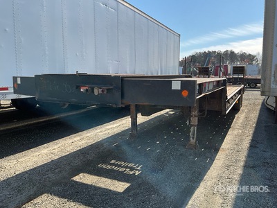 2016 Mclendon 50000 lb T/A Fixed Neck Lowboy Trailer