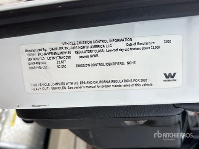 2021 Western Star 4700 SF 6x4 Tracteur Routier