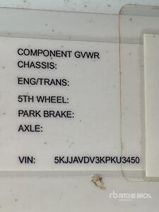 2019 Western Star 4700 SF 6x4 T/A Day Cab Truck Tractor (Inoperable)