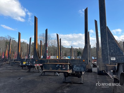 2014 Evans LW-42-DFP/DC/102 42 ft T/A Log Trailer