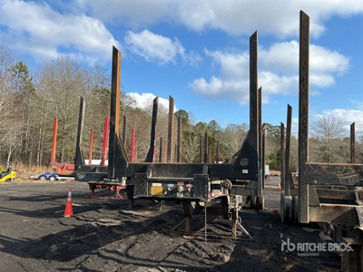 2018 Evans 42PLANT 42 ft T/A LW-42-DFP/DC/102 Log Trailer