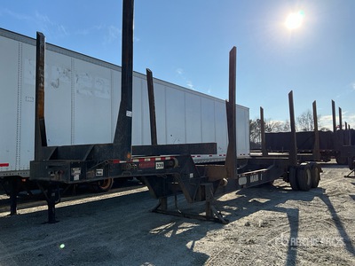 2015 Mclendon LP40-4L 40 ft T/A Log Trailer