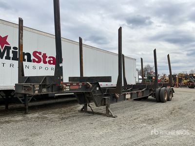 2015 Mclendon LP-40 40 ft T/A Log Trailer