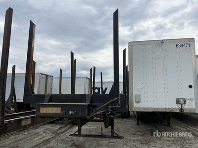 2016 Pitts LP40-4L 40 ft T/A Log Trailer