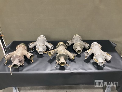 (9) Pride Cast Metals 77C5208A0023 Drum Unloading Manifolds