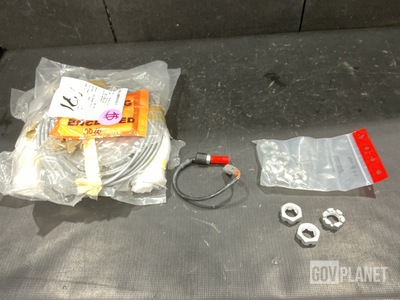 (3) Cable Assemblies, (10) Solenoids, (14) Slotted Nuts & Assorted Items