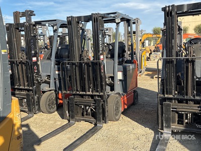 2022 Toyota 8FBCU25 4400 lb Electric Forklift