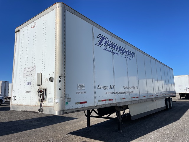 2008 Wabash DVLSHPC 53 ft x 102 in T/A Van Trailer