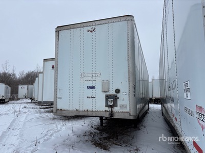 2008 Wabash 53 ft x 102 in T/A Van Trailer