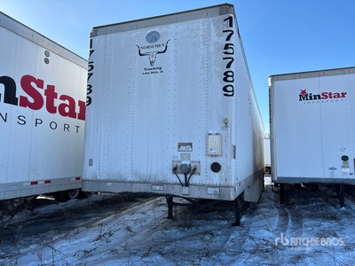 2016 Great Dane 53 ft x 102 in T/A Van Trailer