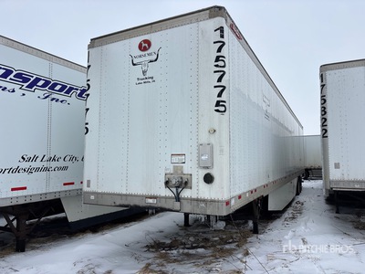 2015 Great Dane 53 ft x 102 in T/A Van Trailer
